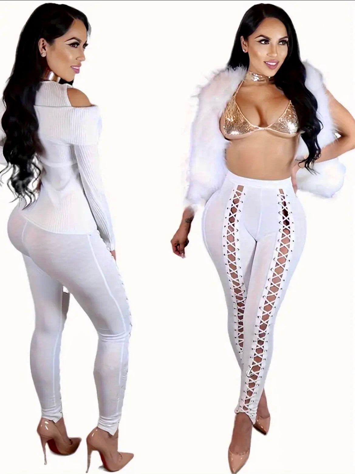 “Main Squeeze” string up pants