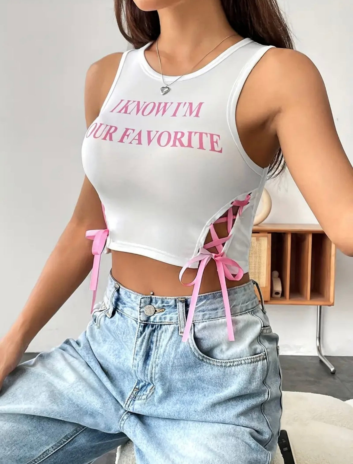 “Favorite Heaux” crop top