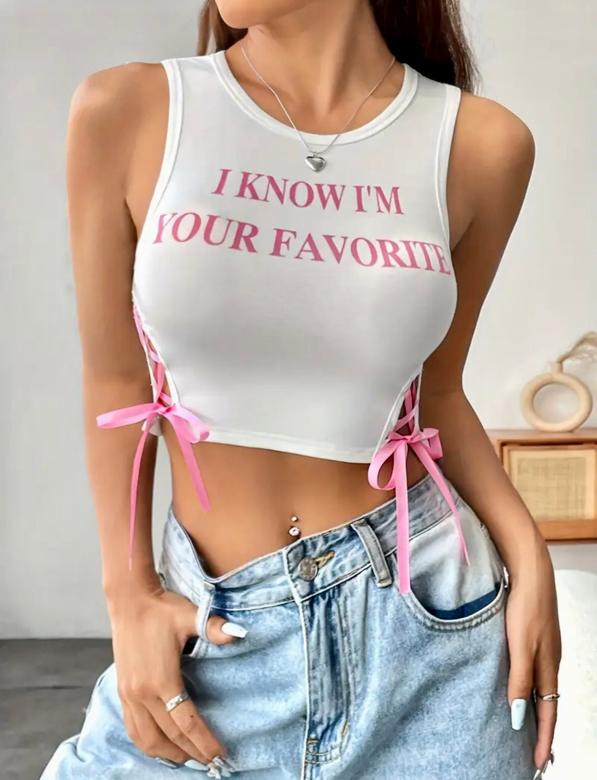 “Favorite Heaux” crop top