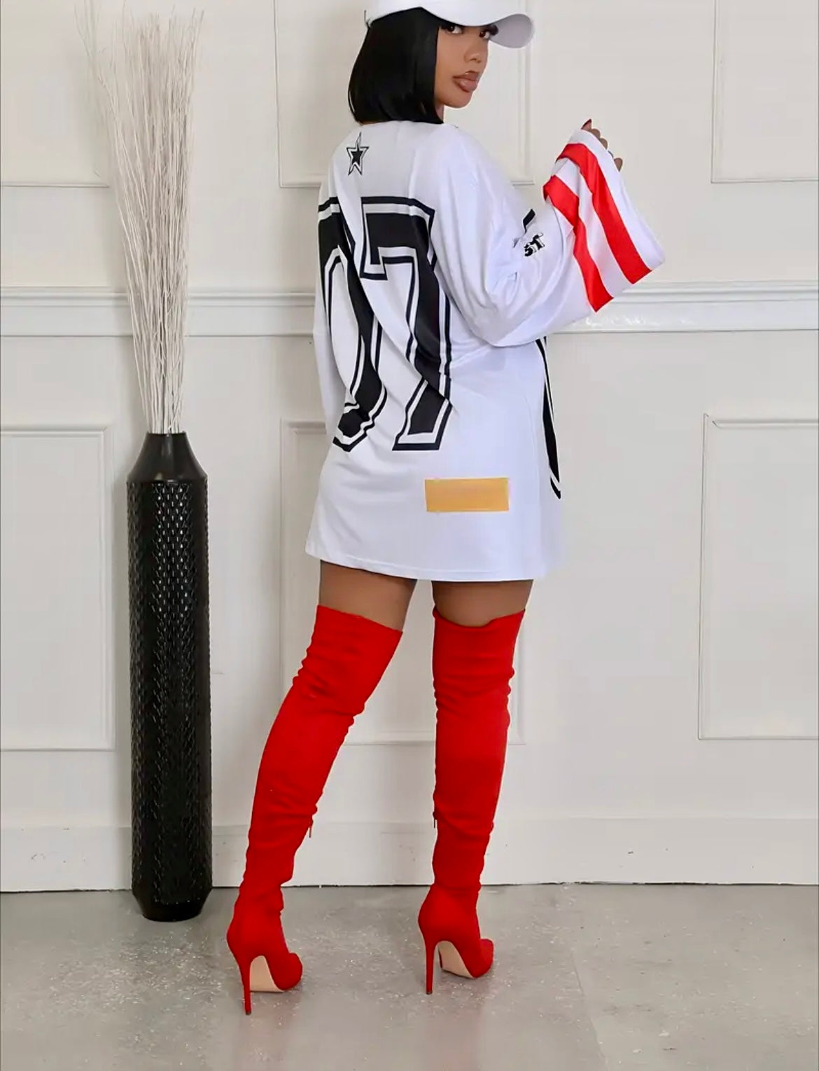 “Envy Me 07” jersey dress