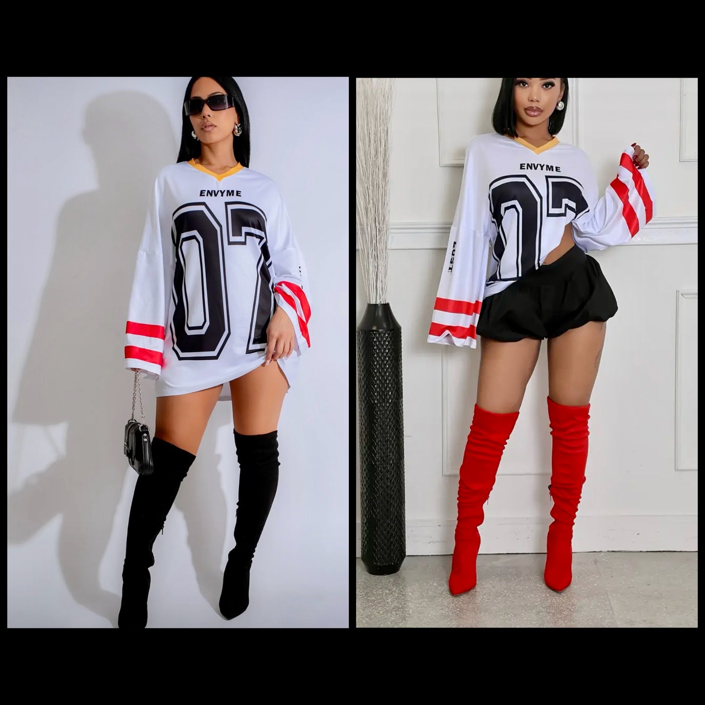 “Envy Me 07” jersey dress