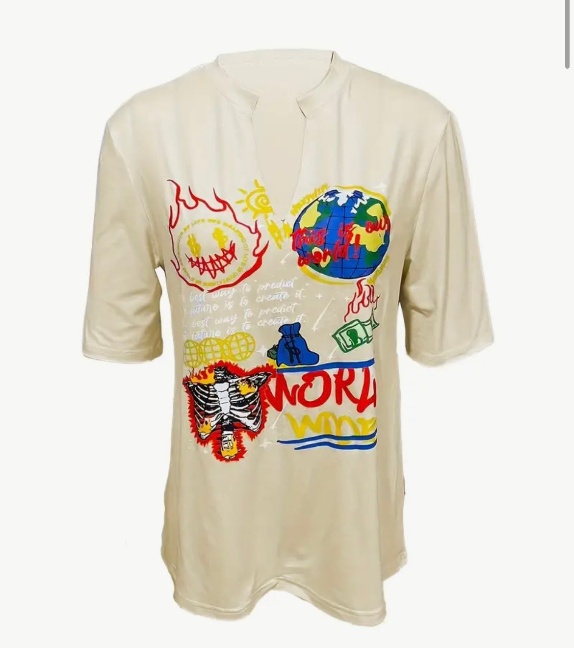 “Cho World” graphic T