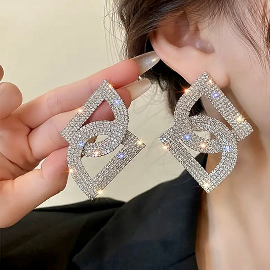 “Double D’s” earrings (silver)