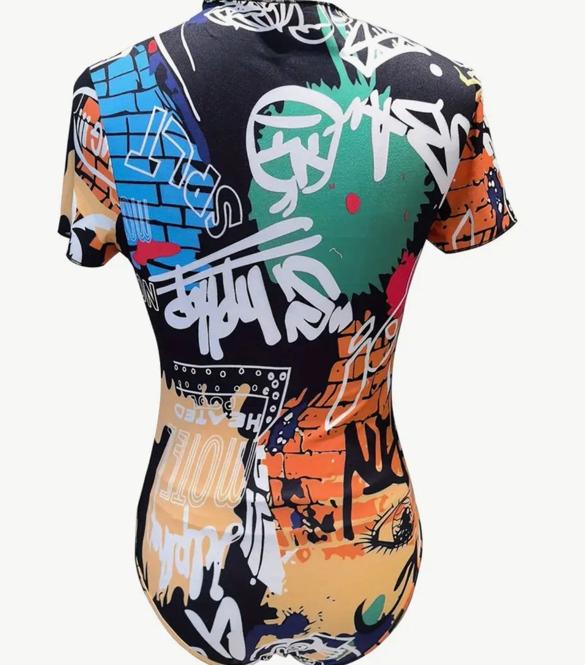 Beyond Heaux Graffiti bodysuit