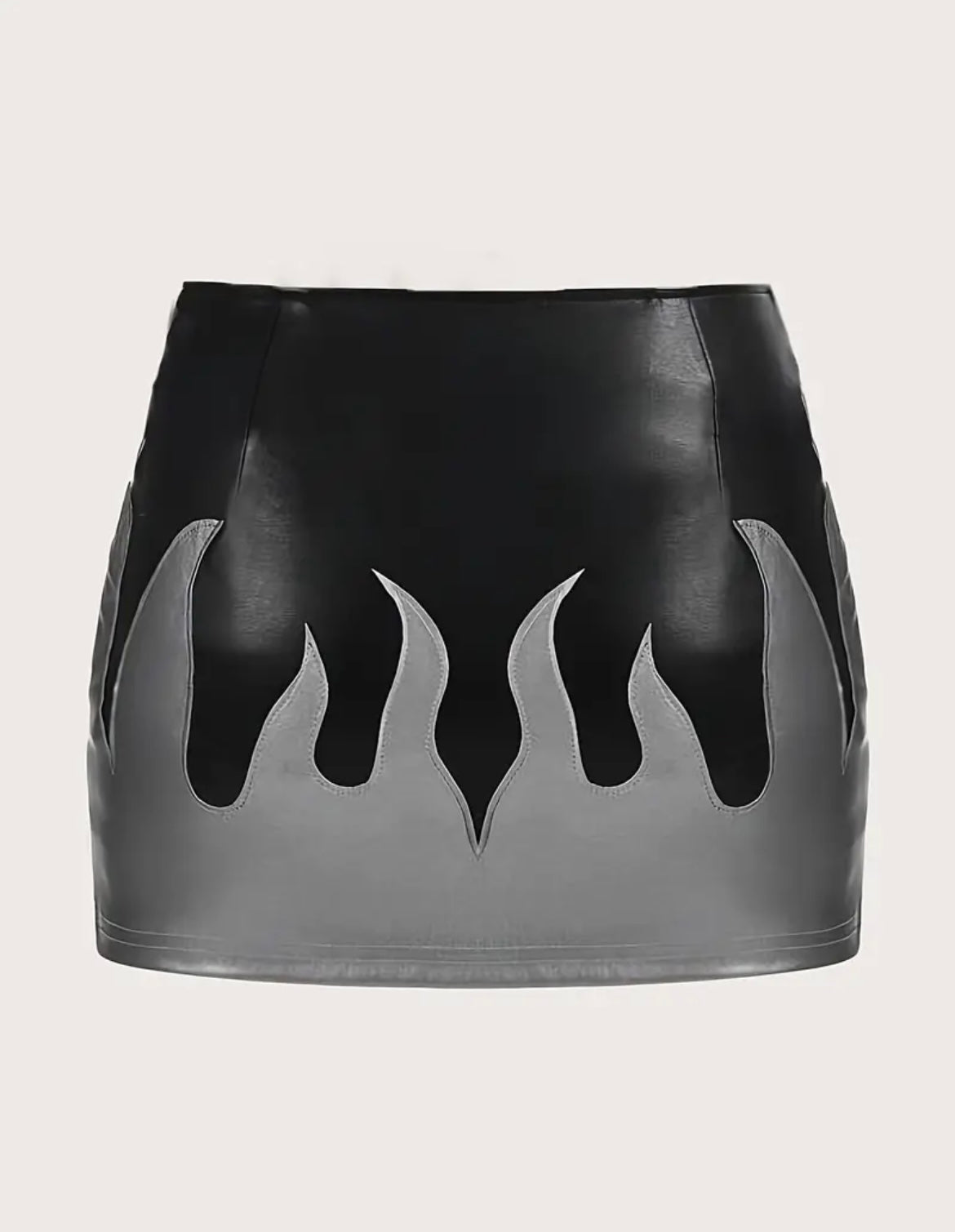 Chrome Flames Skirt