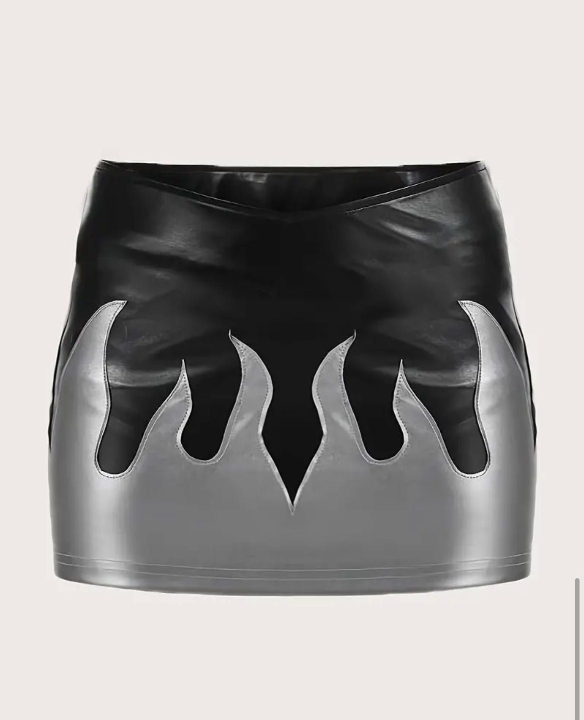 Chrome Flames Skirt