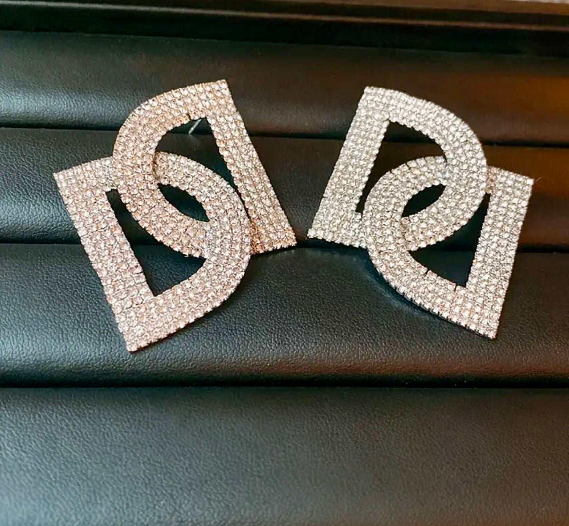 “Double D’s” earrings (silver)