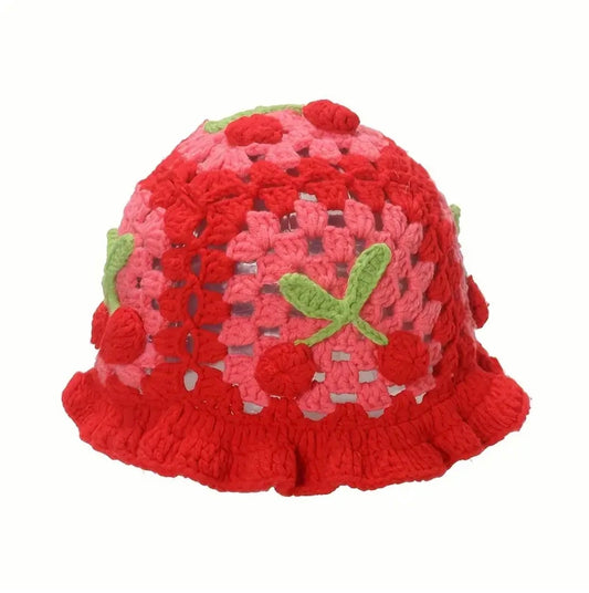 “Cherry Pie” knitted hat