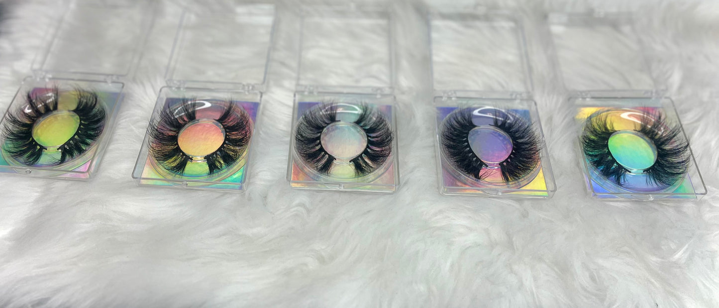 100% Mink 25 mm Lashes