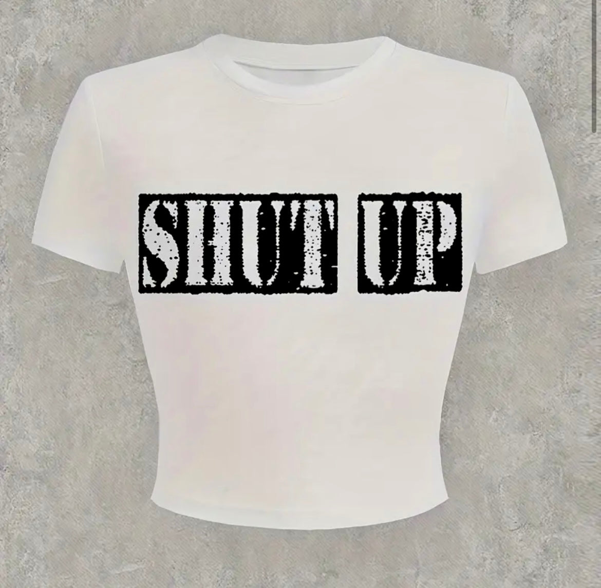 STFU crop top (New Sizes Available)