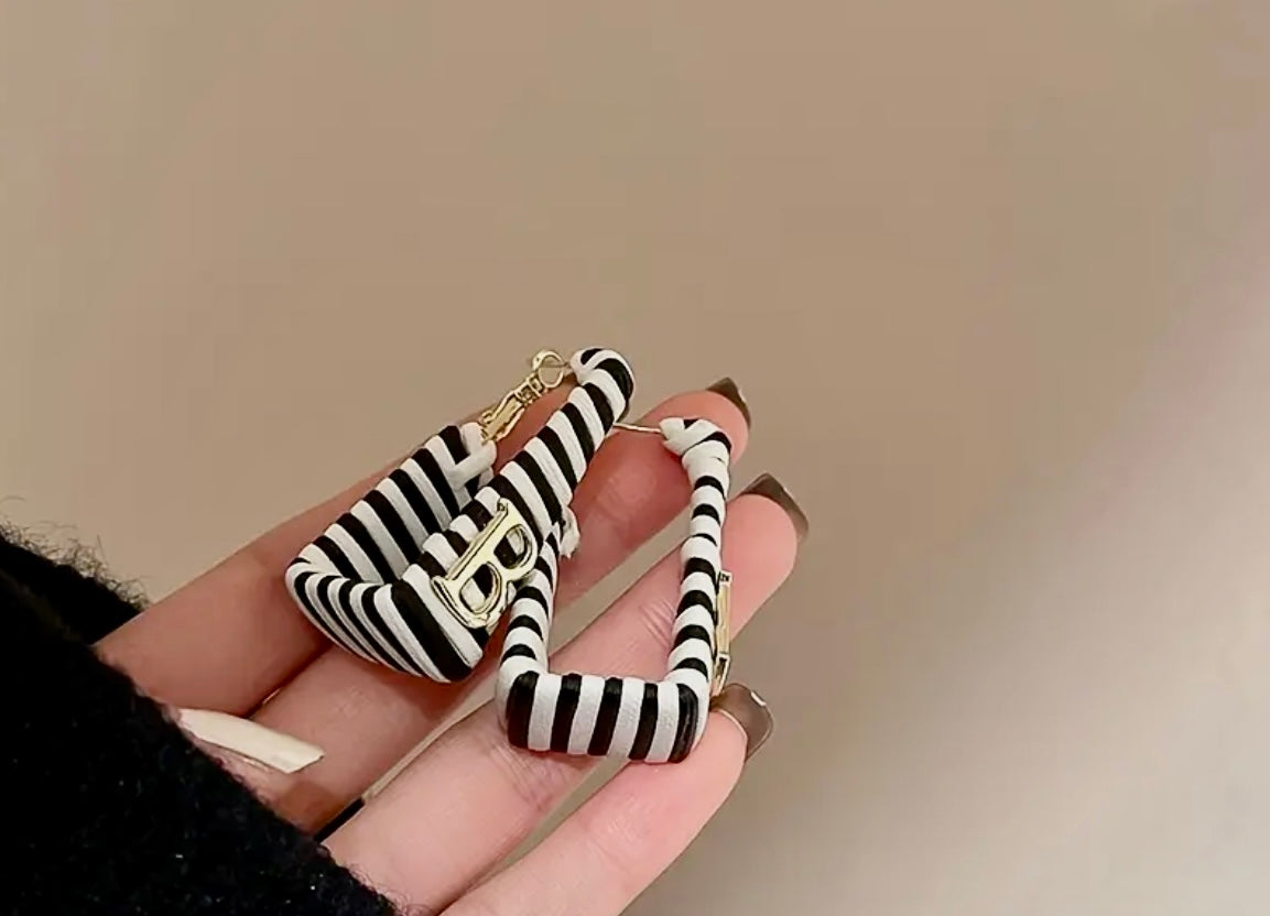 “Beyond Stripes” earrings (NEWLY STOCKED)