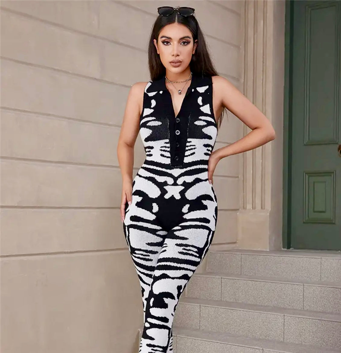 “I see no color” jumpsuit