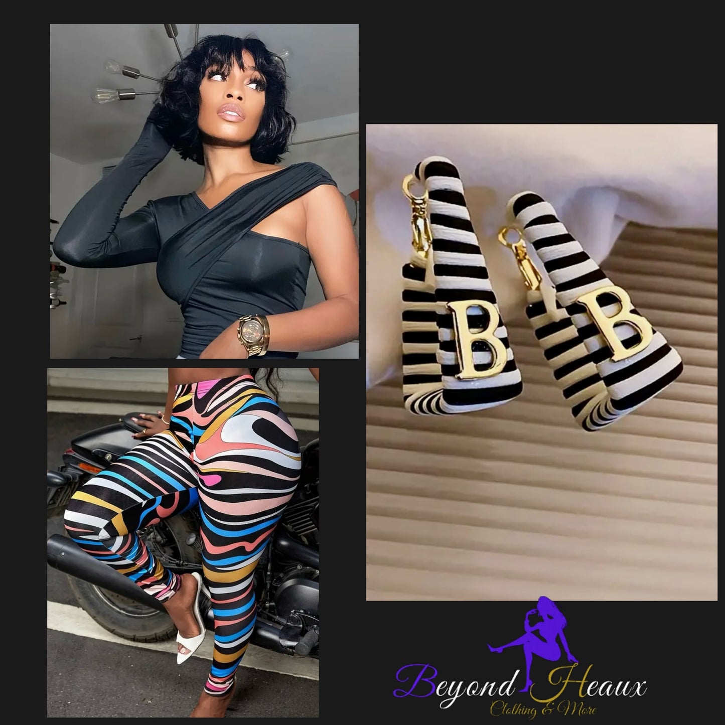 “Mixed E-motions” leggings