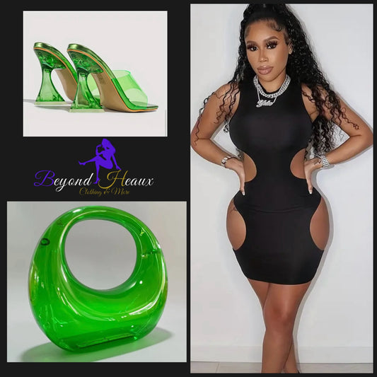 “Open Addiction” tight fitted dress